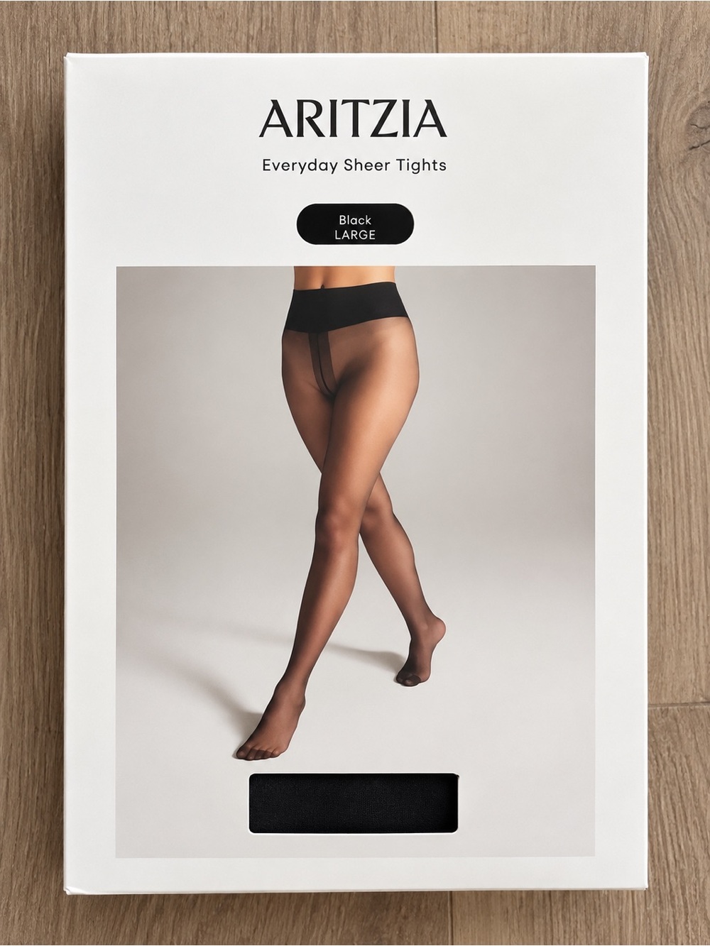 Aritzia Everyday Sheer Tights in Black